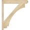 Ekena Millwork Imperial Craftsman Rough Sawn Outlooker, Douglas Fir, 6"W x 32"D x 36"H OUT06X32X36IMP04RDF - alternate 3